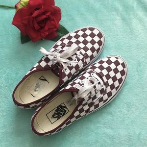 Checkered vans